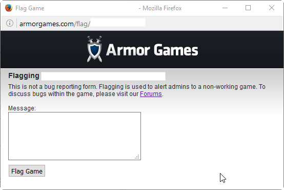 unresponsive script firefox armor games